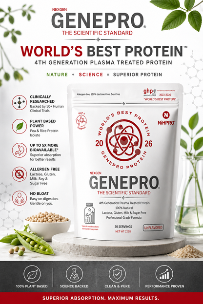 NexGen Genepro NiHPRO (dairy free protein) 30 Serving Flavorless
